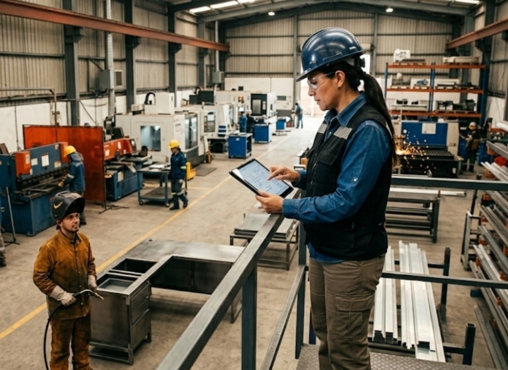 Supervisor de Planta para el Sector Metalmecánico